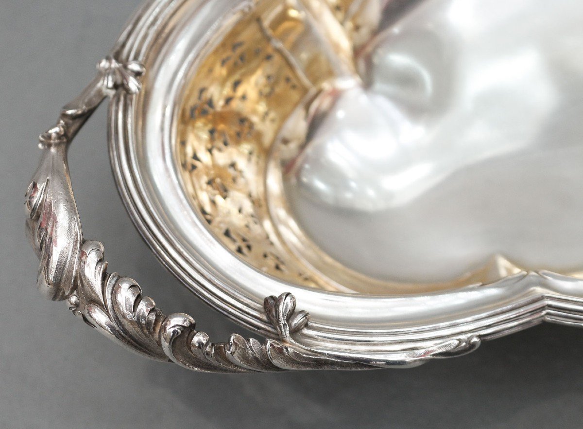 Cardeilhac - Fruit Basket In Sterling Silver 19th Century-photo-8