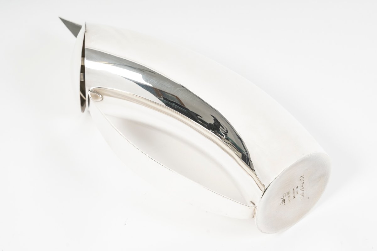 Cleto Munari – Modernist Silver Pitcher – Northern Italy-photo-6
