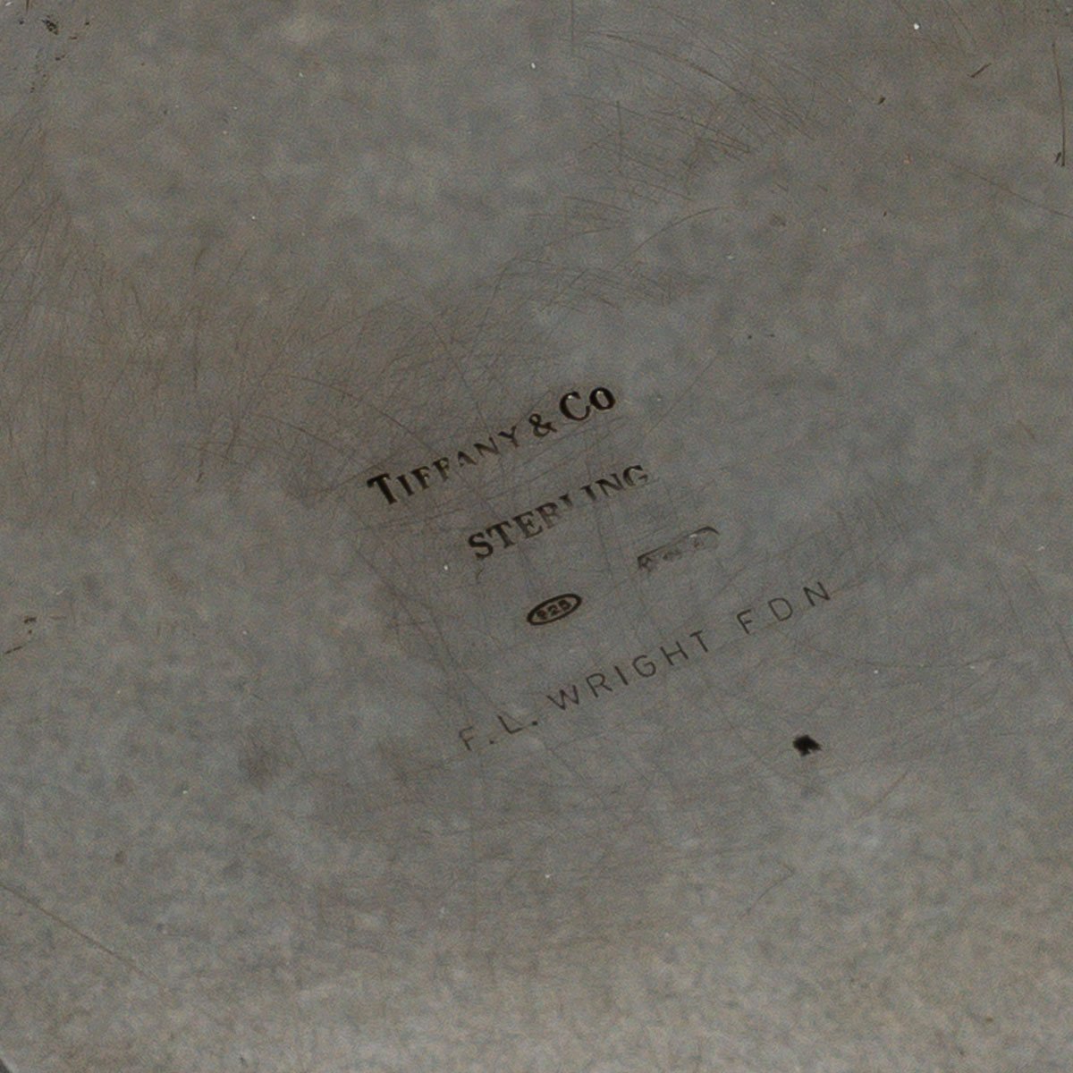 Tiffany & Co - 20th Century Modernist Silver Vase With Cut Sides-photo-3