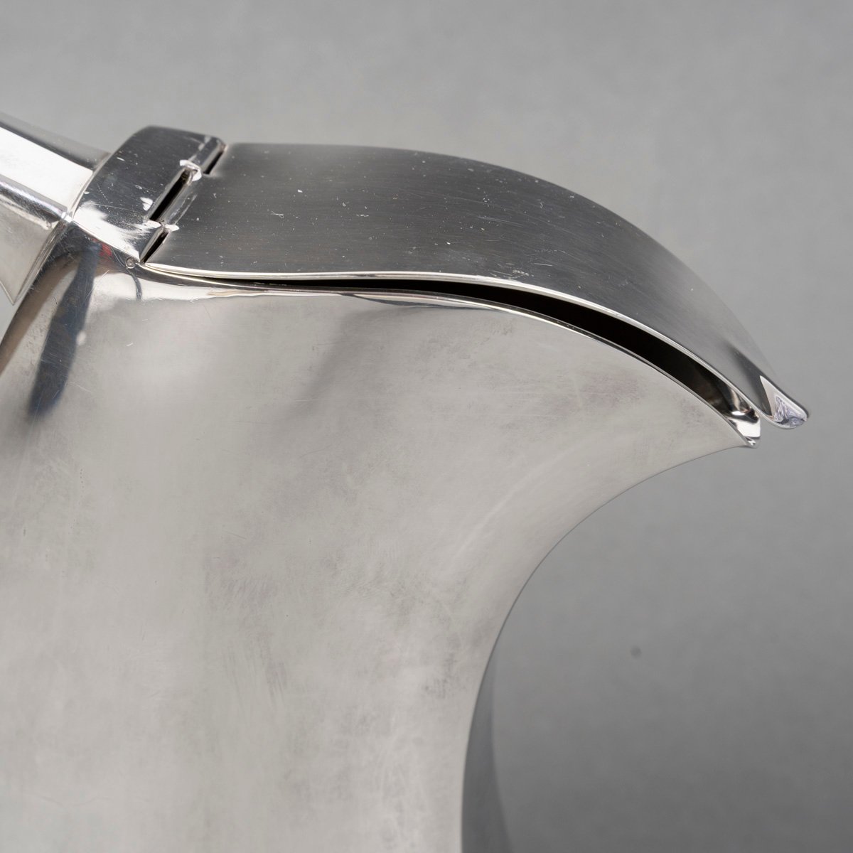 Pierre Cardin – Verseuse couverte en argent massif  Milan – Circa 1970-photo-4