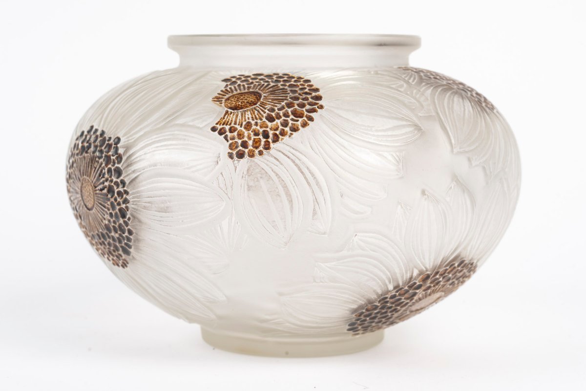 René Lalique Vase « DAHLIAS » 1923-photo-4