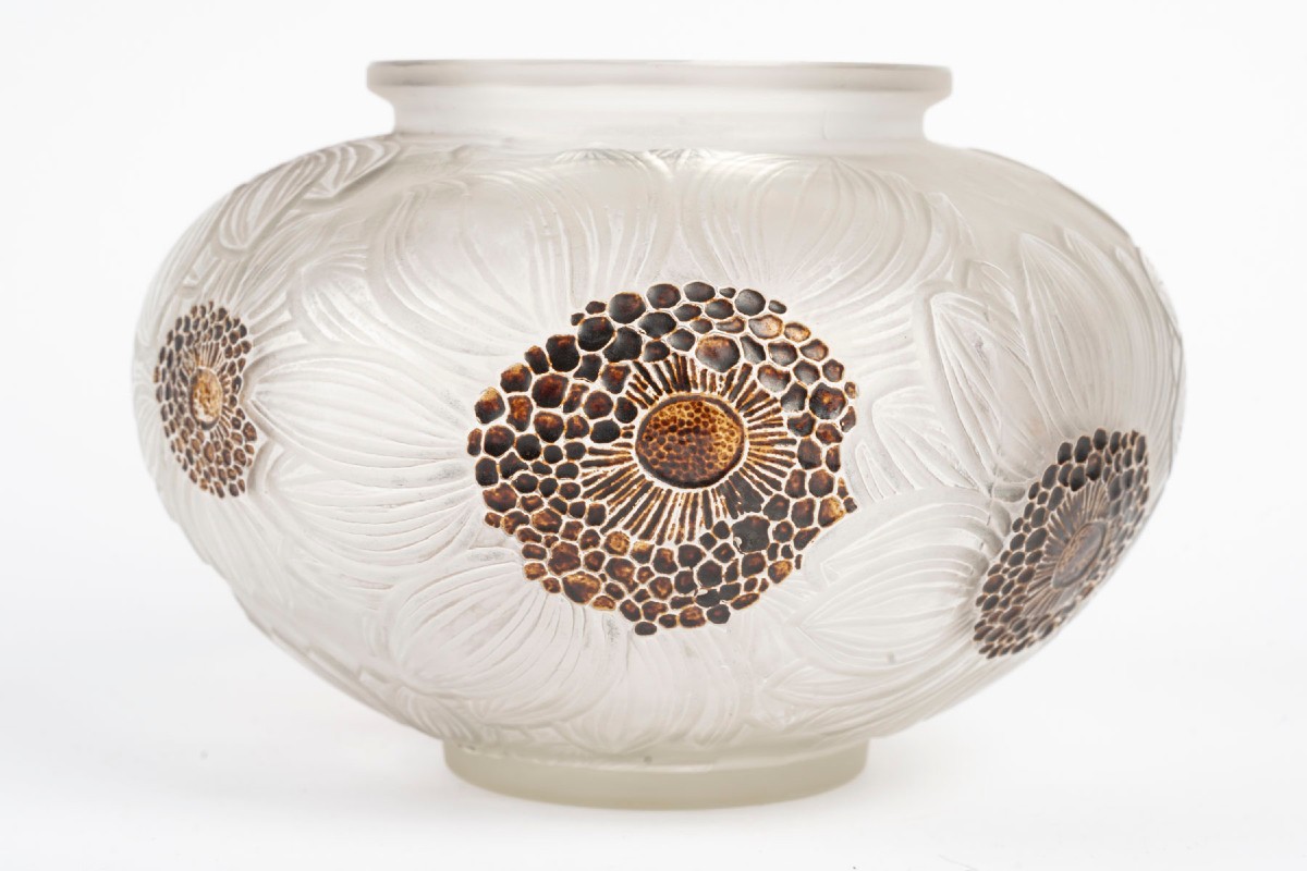 René Lalique Vase « DAHLIAS » 1923