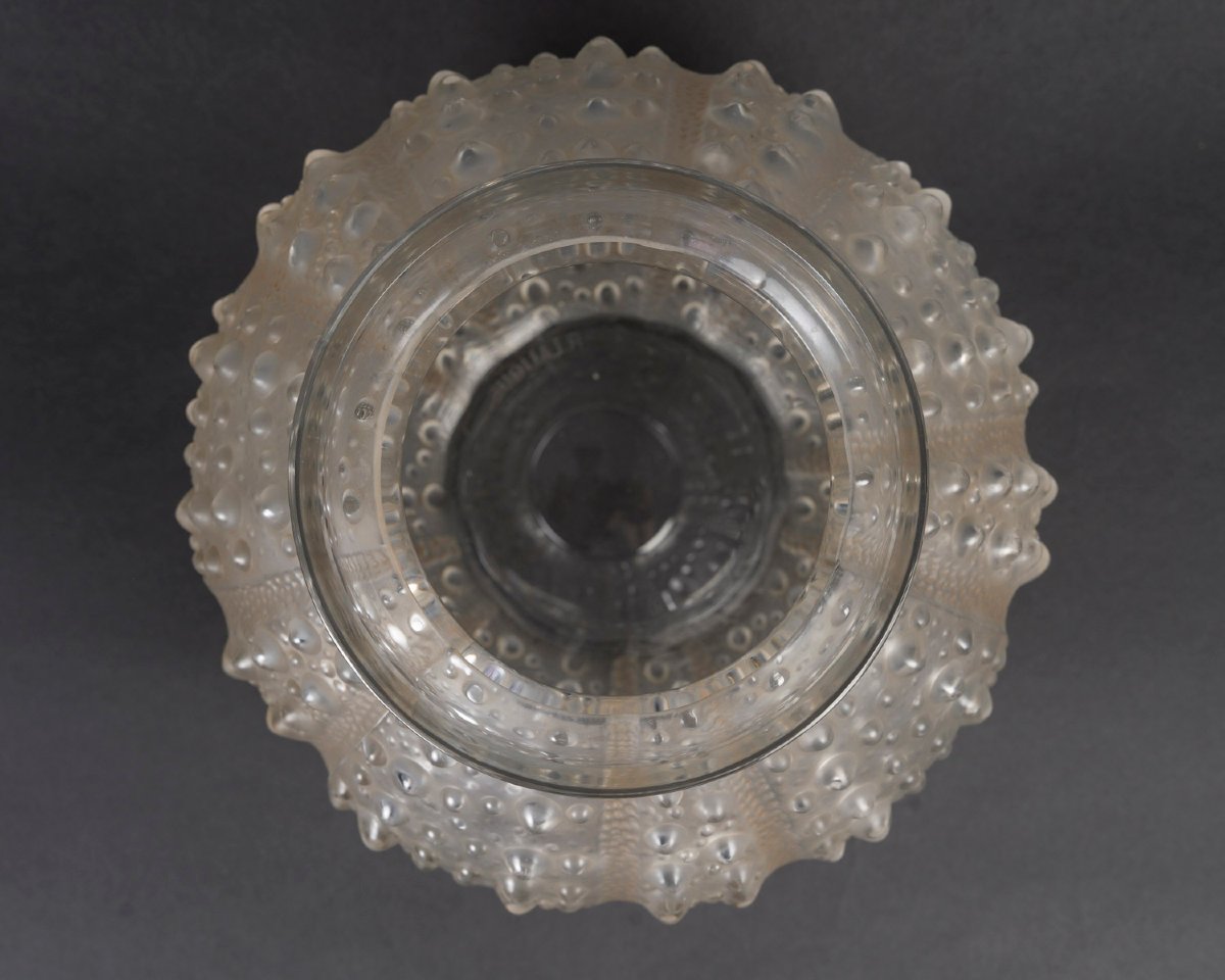 Lalique – “sea Urchins” Vase 1935-photo-4