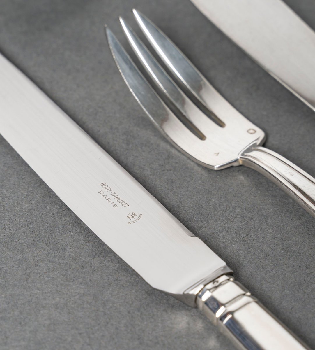  Bloch- Eschwege - Silver Cutlery Set 78 Pieces Art Deco-photo-1