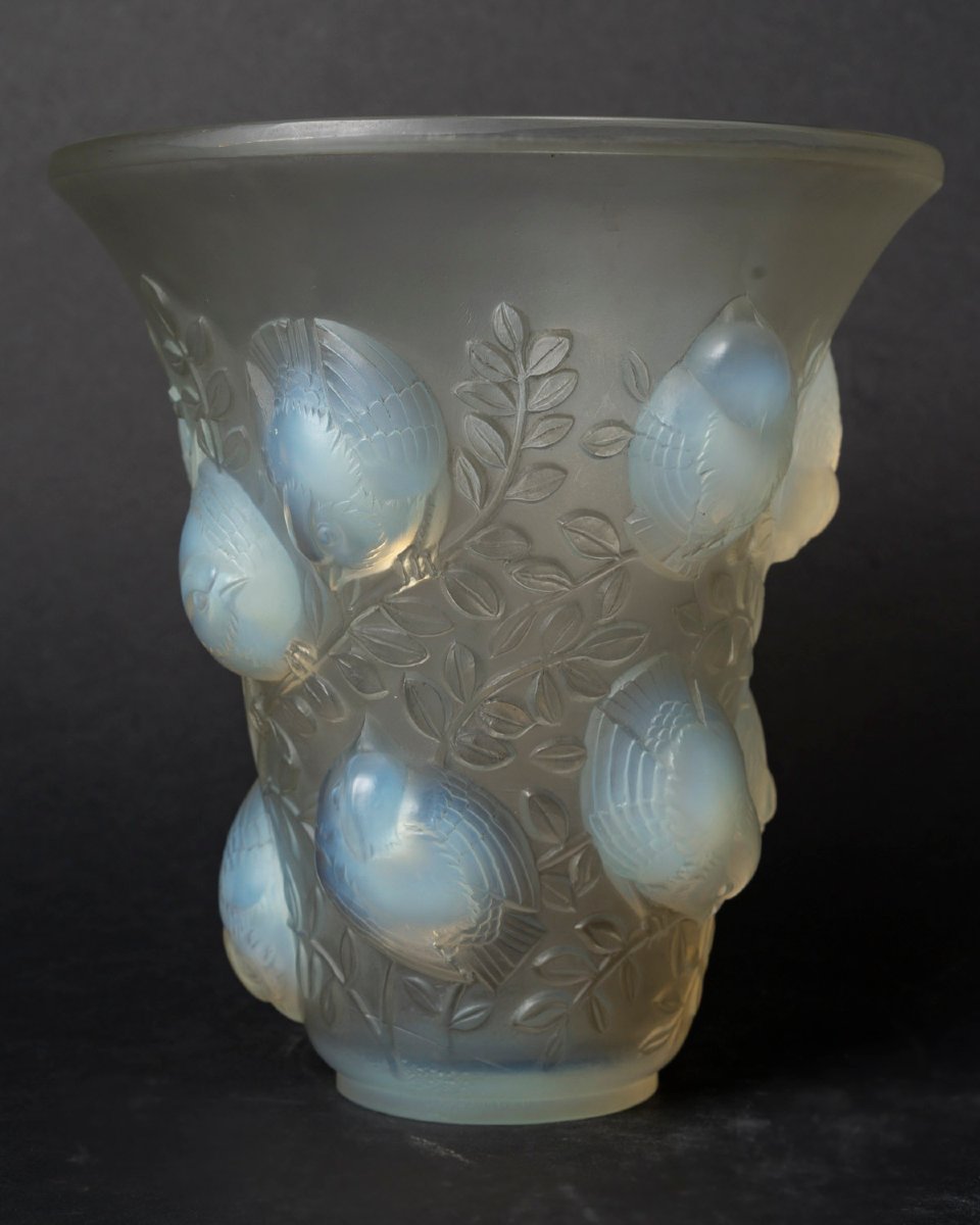 RENE LALIQUE – Vase “ Saint François” en verre – Circa 1930-photo-4