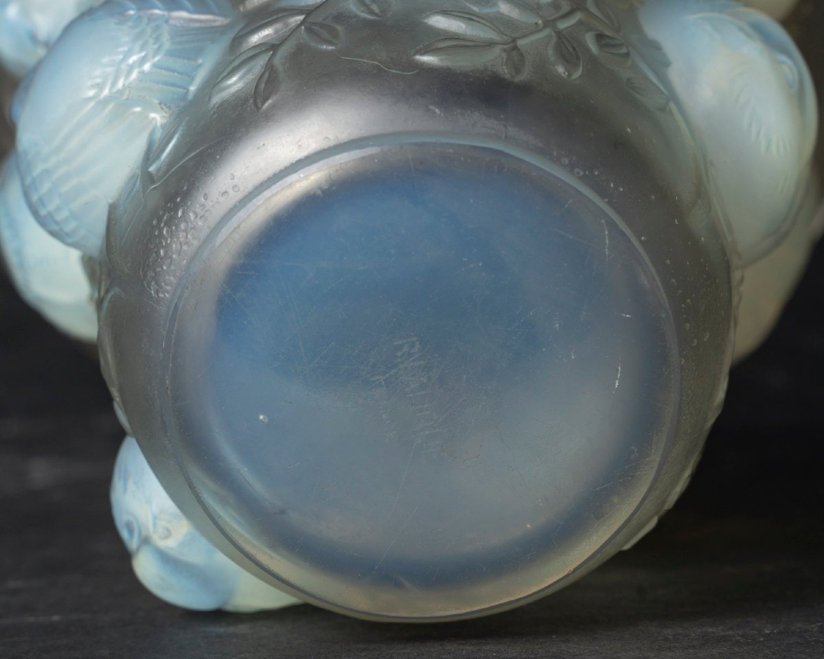 RENE LALIQUE – Vase “ Saint François” en verre – Circa 1930-photo-4