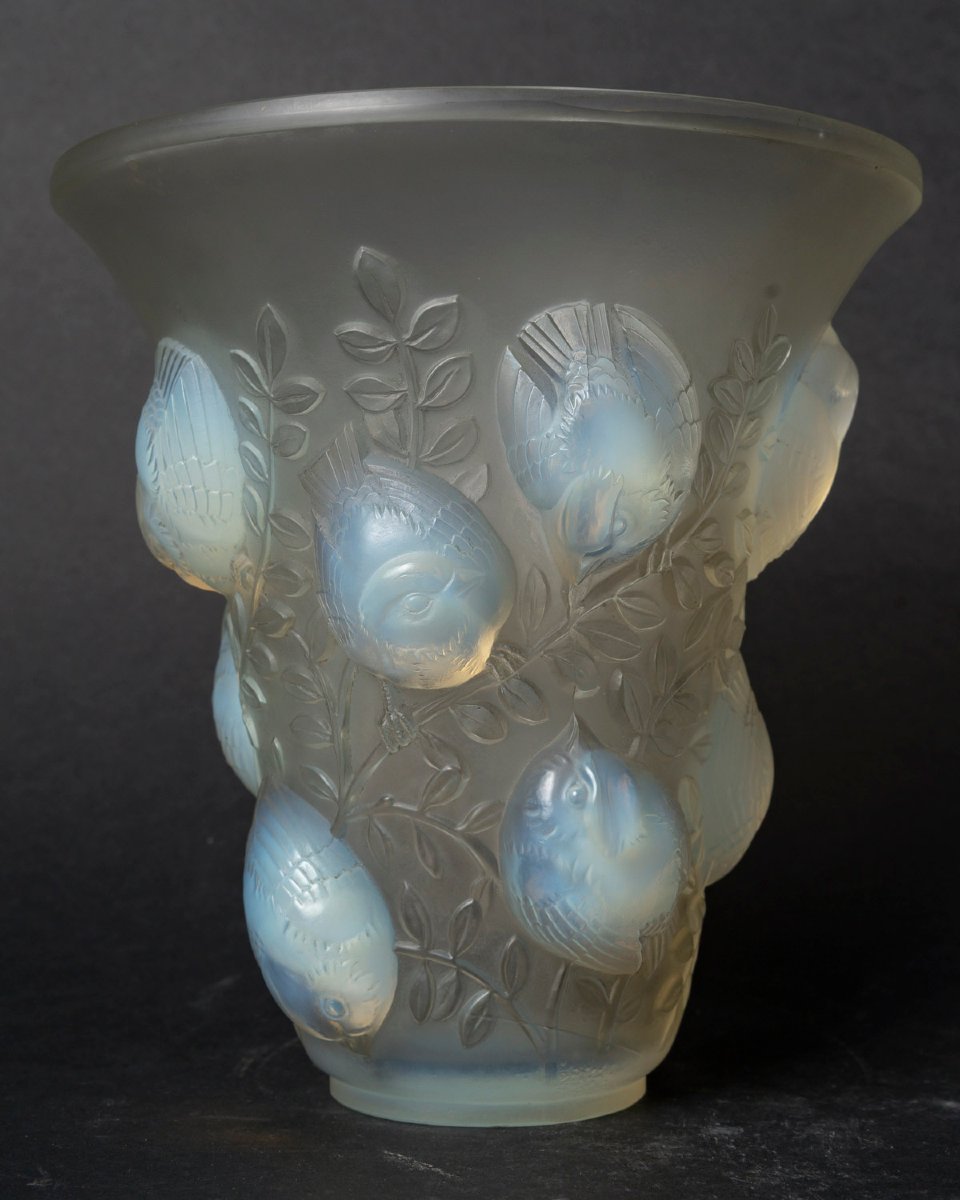 RENE LALIQUE – Vase “ Saint François” en verre – Circa 1930-photo-6