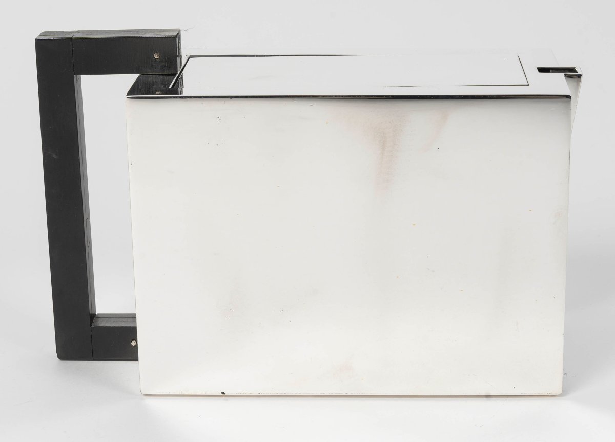 ARMANI CASA Service à thé et café moderniste, argent massif 1970/2000-photo-3