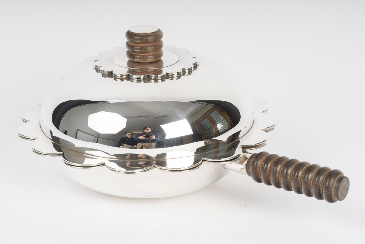 Jean Puiforcat - Covered Vegetable Dish, Solid Silver, Art Deco Period