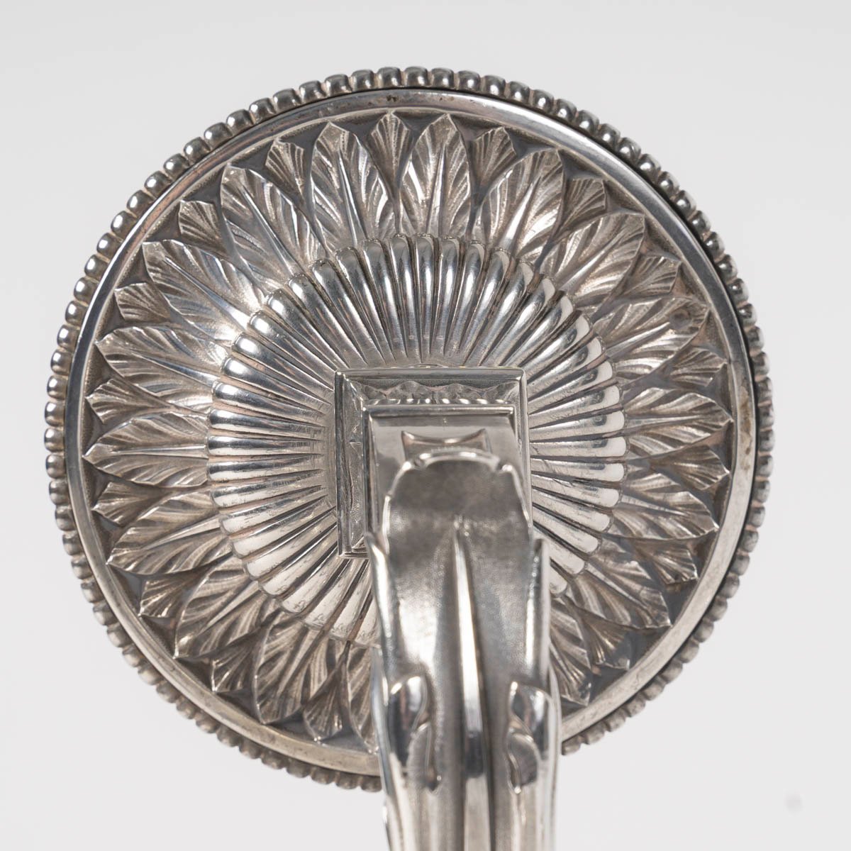 Boin-taburet - Pair Of Solid Silver Ceremonial Candelabra. Late 19th Century-photo-6