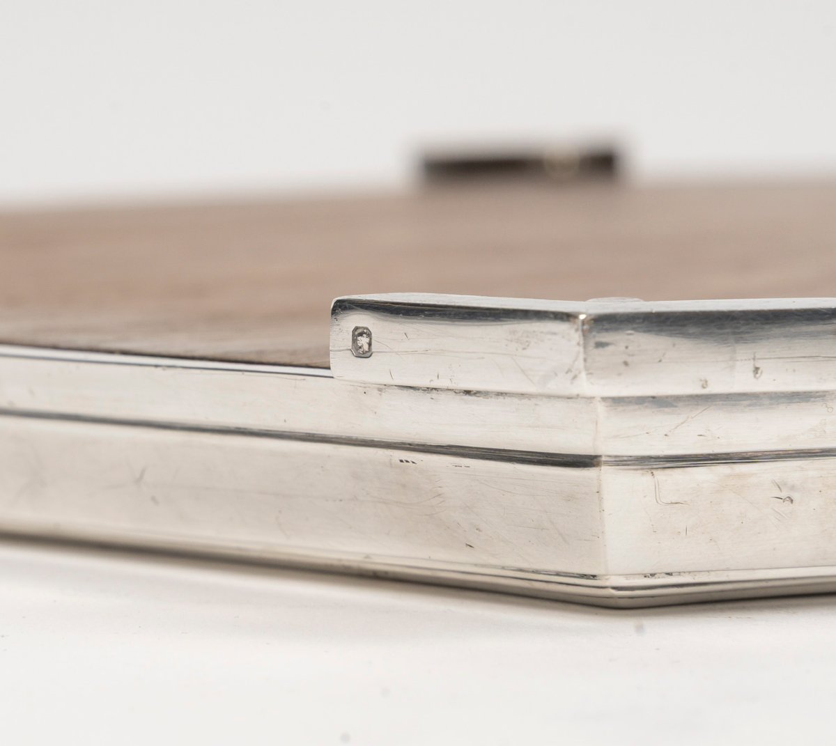 Ravinet d'Enfert - Solid Silver Surtout De Table Et Sa Jardinière Art Deco Period-photo-5