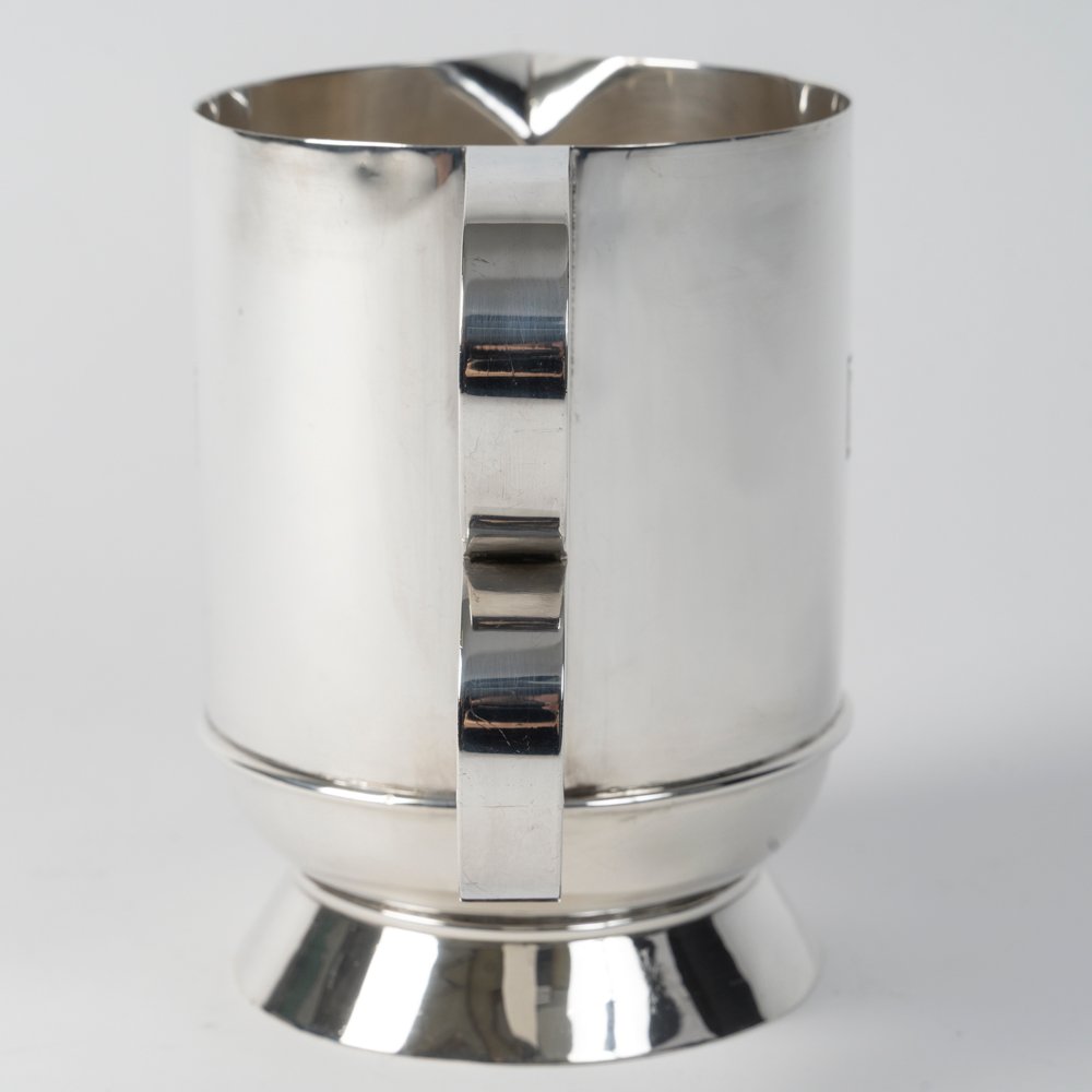 Jean Puiforcat (1897-1945) Art Deco Pitcher, Mexican Period, Circa 1940-photo-4