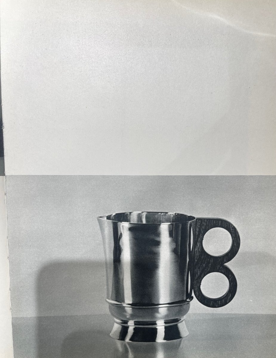 Jean Puiforcat (1897-1945) Art Deco Pitcher, Mexican Period, Circa 1940-photo-8