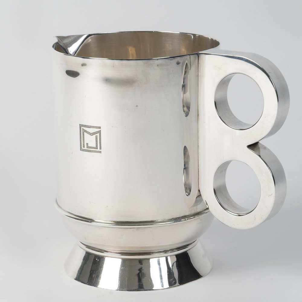 Jean Puiforcat (1897-1945) Art Deco Pitcher, Mexican Period, Circa 1940