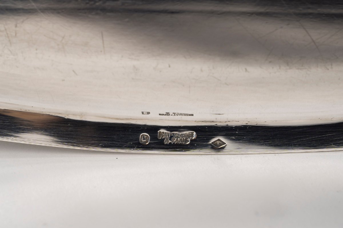 BOIN TABURET – Paire de terrines en argent massif XIXe-photo-6