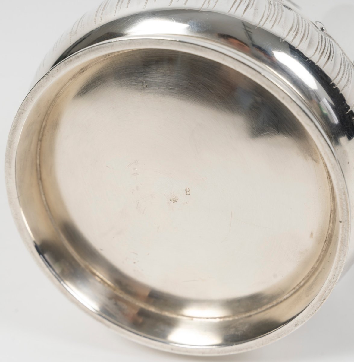 PUIFORCAT – Chocolatière en argent massif – Circa fin XIXe-photo-5