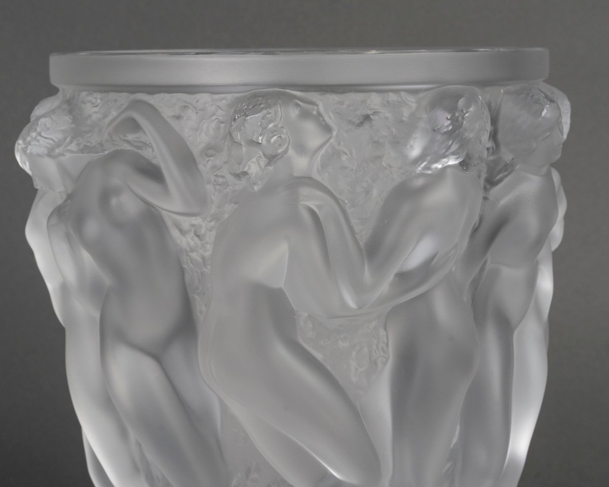 LALIQUE France – Vase dit « Bacchantes « modèle créer en 1927-photo-4