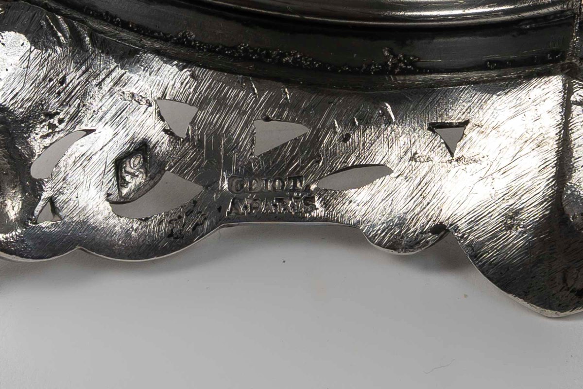 Gustave Odiot, 19th-century Solid Silver Footed Cup-photo-8