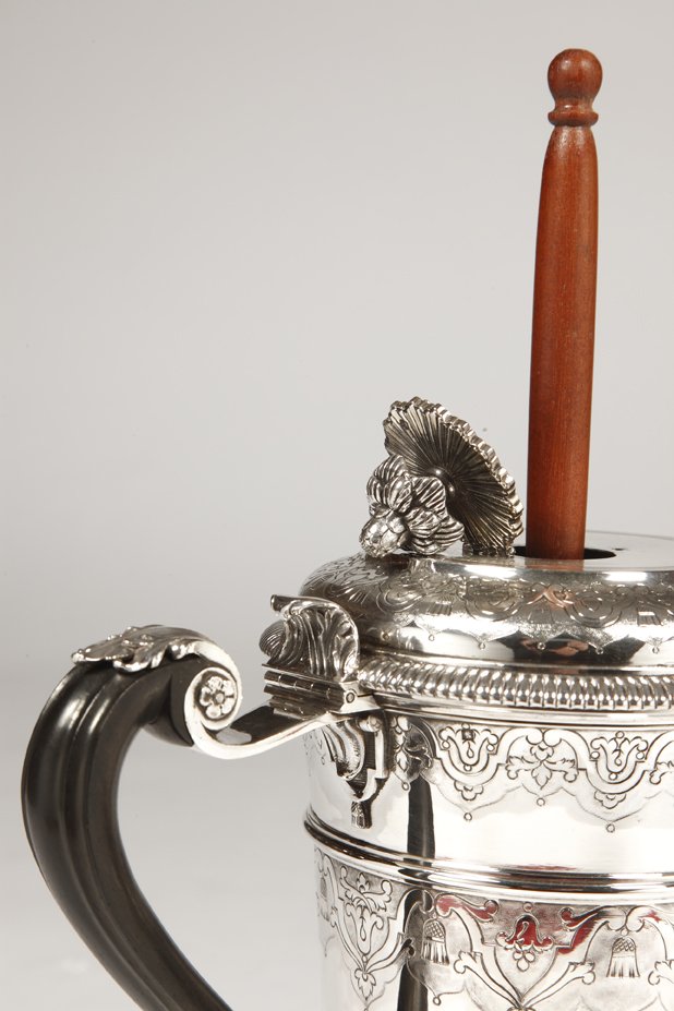 Silversmith Cardeilhac - Chocolate Maker In Sterling Silver End Of XIXth Century-photo-3