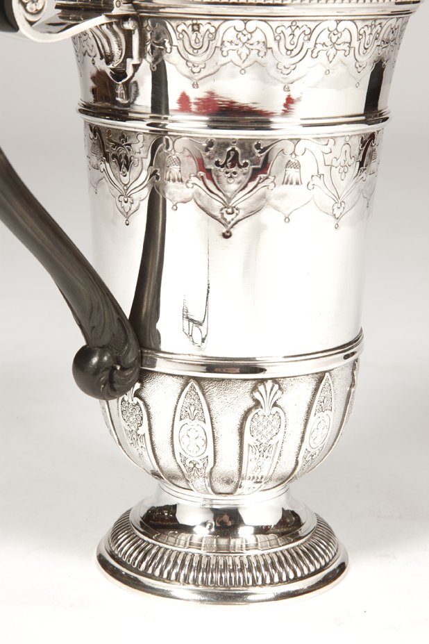 Silversmith Cardeilhac - Chocolate Maker In Sterling Silver End Of XIXth Century-photo-2