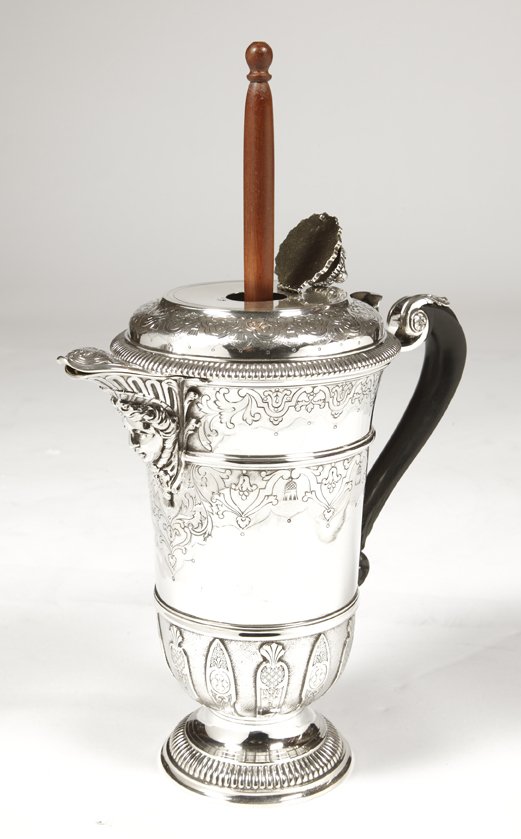 Silversmith Cardeilhac - Chocolate Maker In Sterling Silver End Of XIXth Century-photo-4