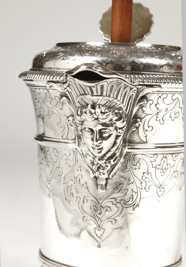 Silversmith Cardeilhac - Chocolate Maker In Sterling Silver End Of XIXth Century-photo-7