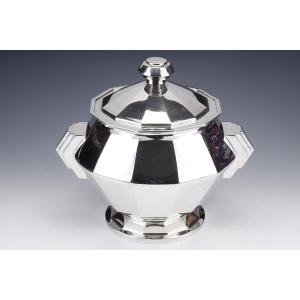 Goldsmith Motti - Art Deco Sterling Silver Centerpiece (1927-1932)