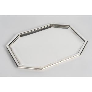Puiforcat – Solid Silver Card Tray, Art Deco Period