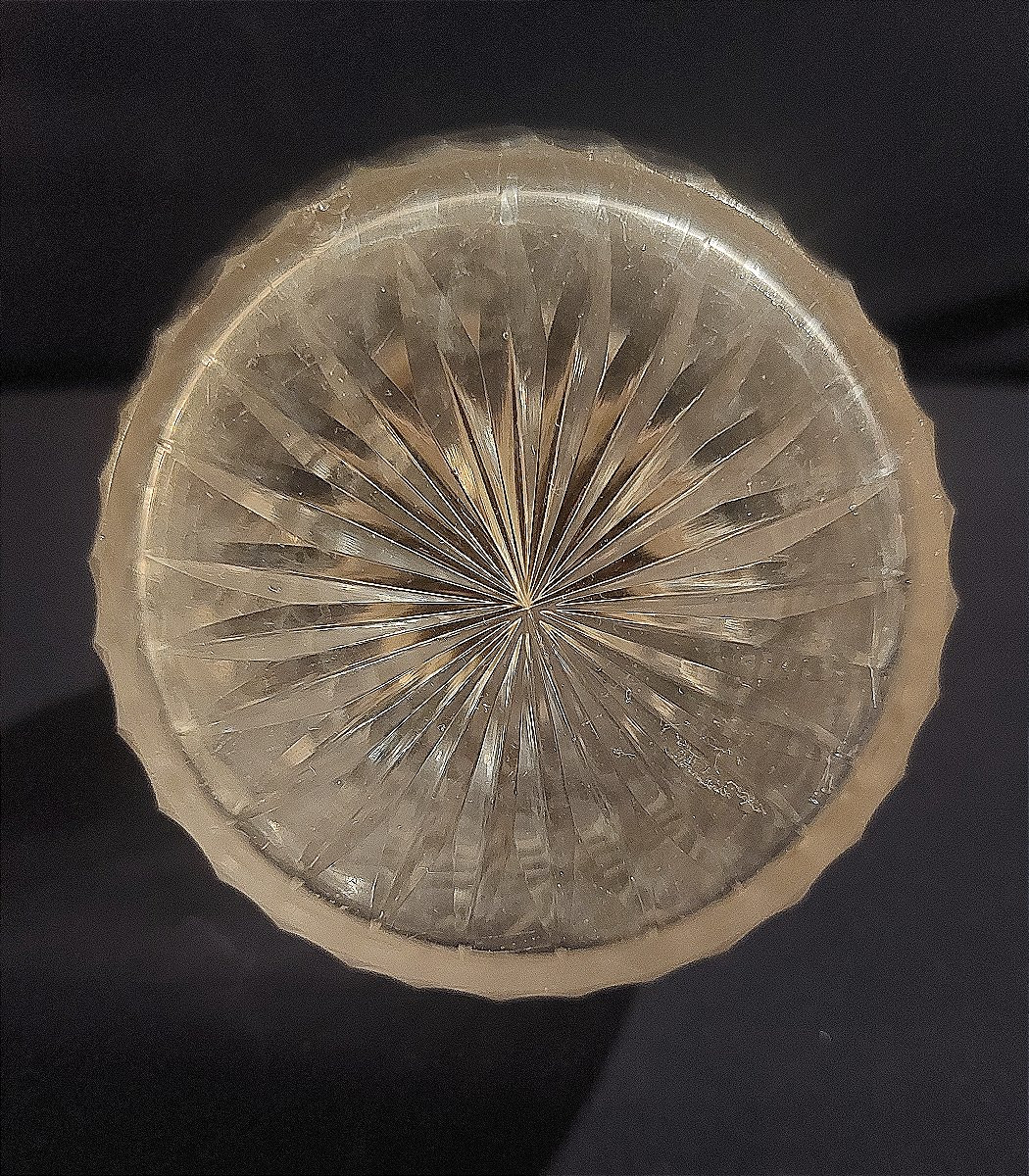 Aiguière en cristal et argent-photo-2