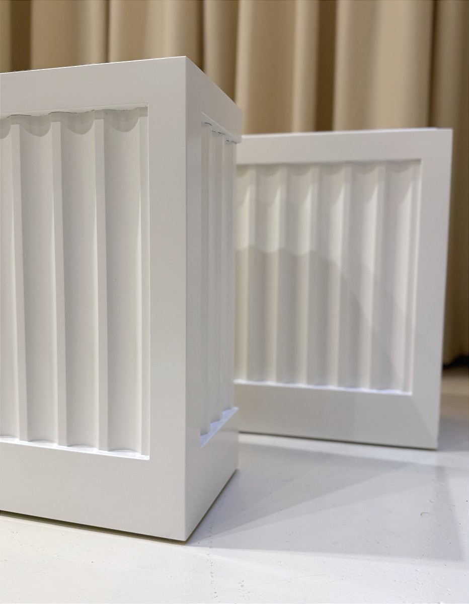 Pair Of Art Deco Style Planters - 21st Century-photo-8