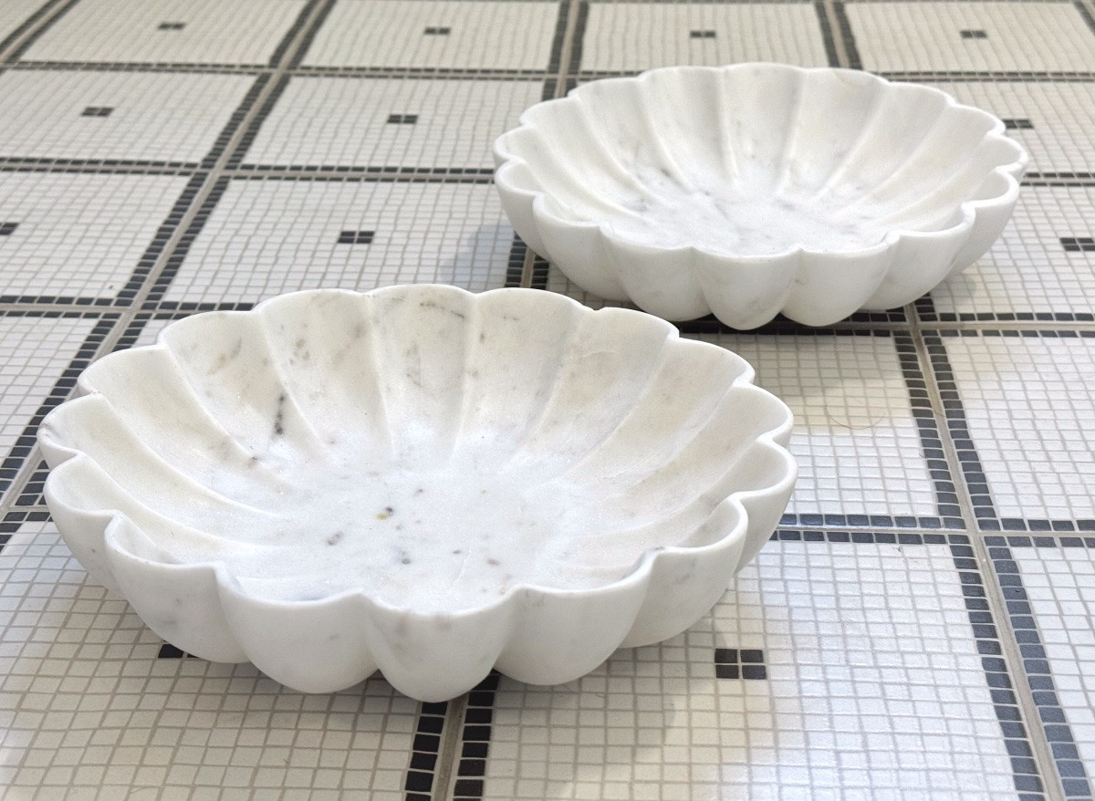 Marble Bowls And Trinket Trays - 20th Century-photo-2