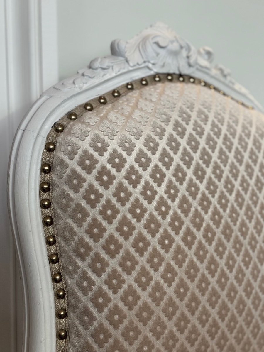 Paire de chaises de style Régence, Louis XV-photo-1