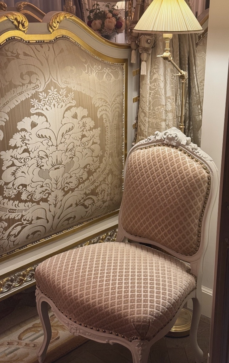 Paire de chaises de style Régence, Louis XV-photo-4