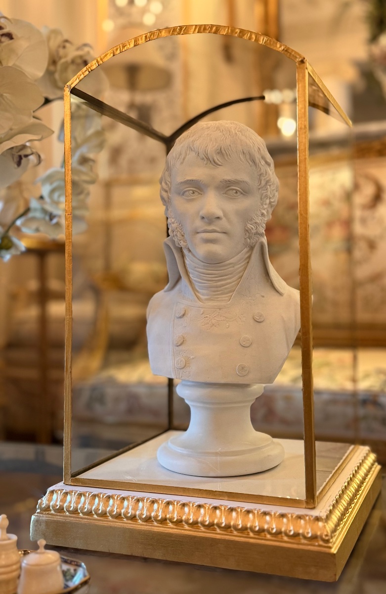 Biscuit Porcelain Bust Of General Joubert - 19th Century-photo-5