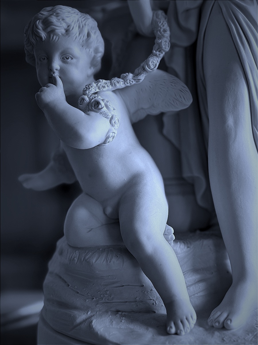 Porcelain Bisque Sculpture - 20th Century-photo-5