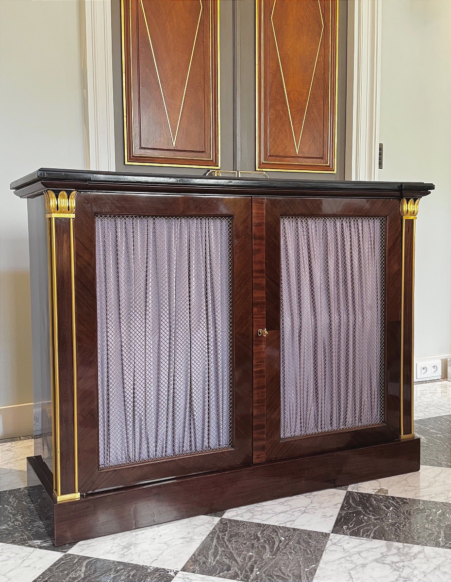 Rosewood Sideboard At Counter Height - 19th Century