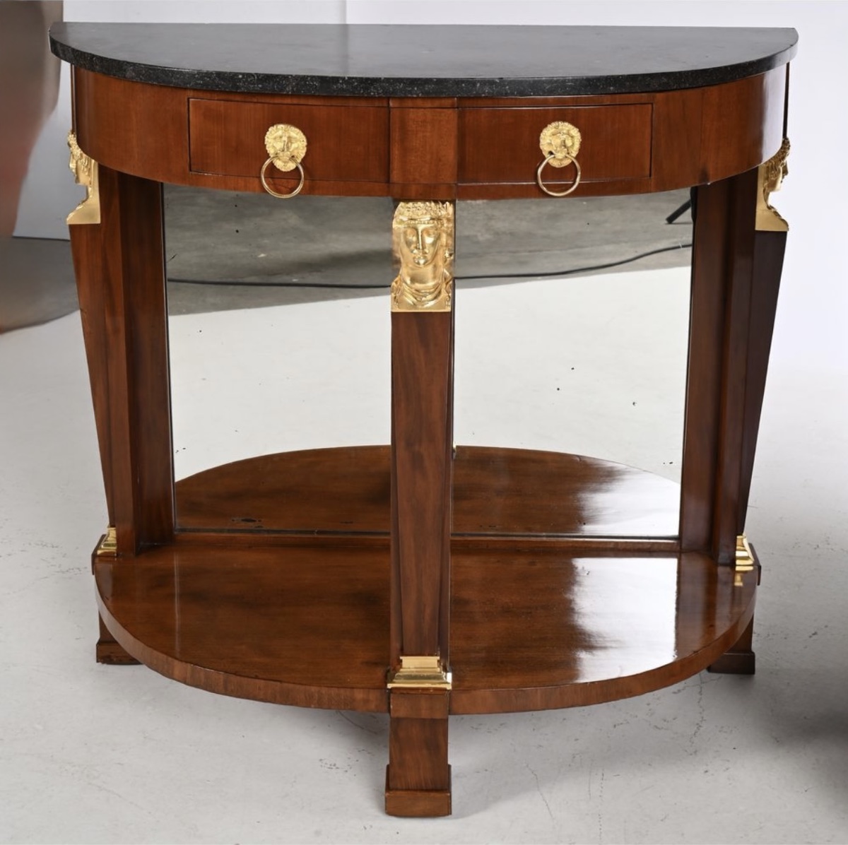 Paire de Consoles En  Acajou - Empire-photo-3