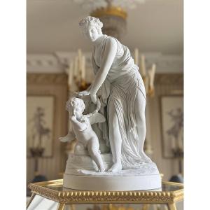 Porcelain Bisque Sculpture - 20th Century