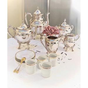 Tea And Coffee Set - 19th Century