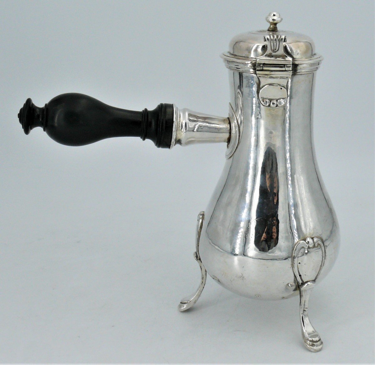 18th Century Sterling Silver Jug, Montpellier 1781-1789, Paul David Bazile.-photo-3