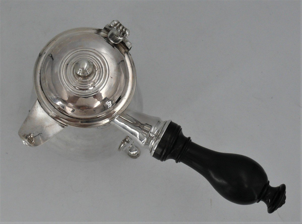 18th Century Sterling Silver Jug, Montpellier 1781-1789, Paul David Bazile.-photo-5