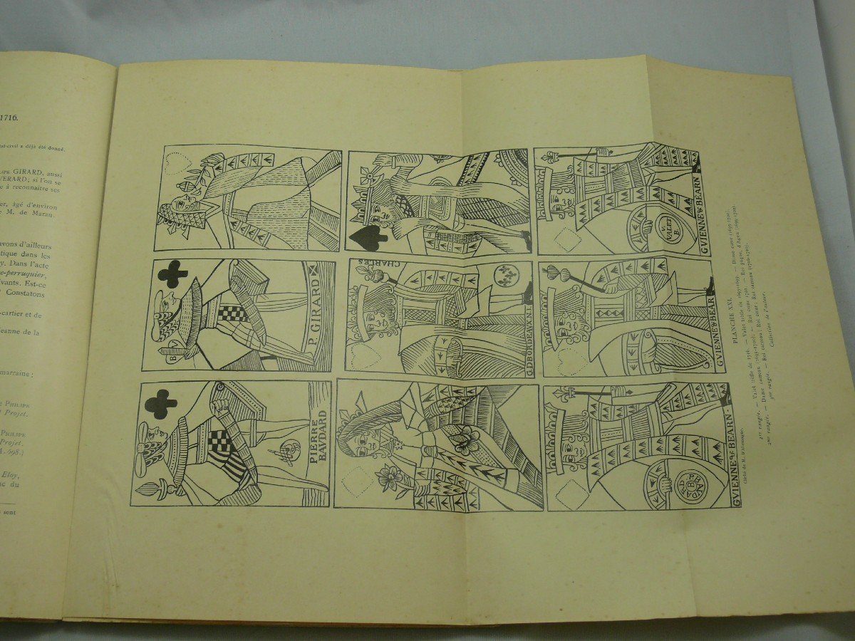 History Of The Guienne Playing Card, Alexandre Nicolaï, 1911 Original Edition Hand Dedication-photo-1