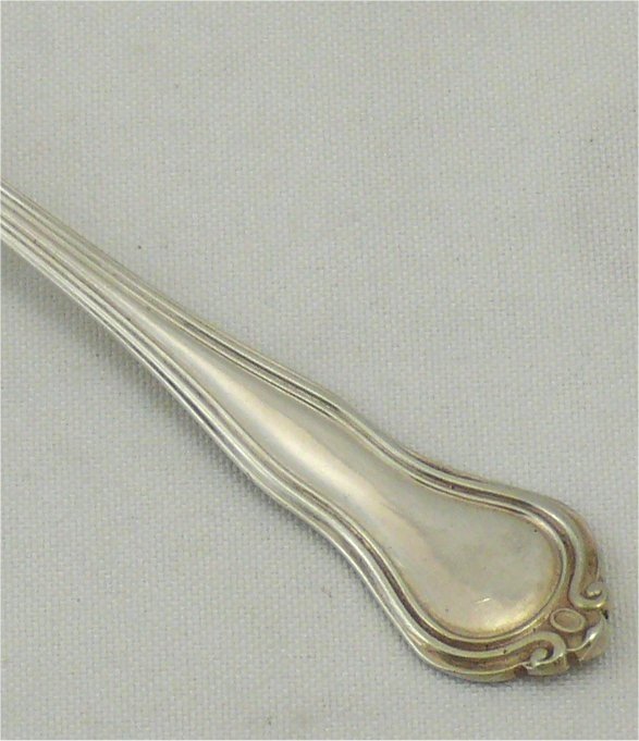 12 Egg Spoons In Sterling Silver Minerva, Excellent Condition, Without Monogram.-photo-1