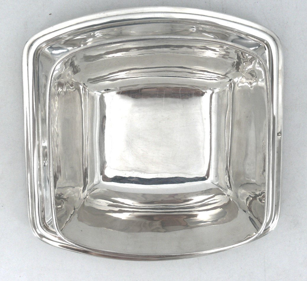 Saucière En Argent Massif  Poinçon Minerve, Art Déco, Excellent état.-photo-3