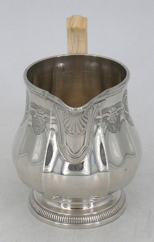 Hénin, Beautiful Milk Pot/jug, Sterling Silver Minerva, Regency Style, Excellent Condition.-photo-4