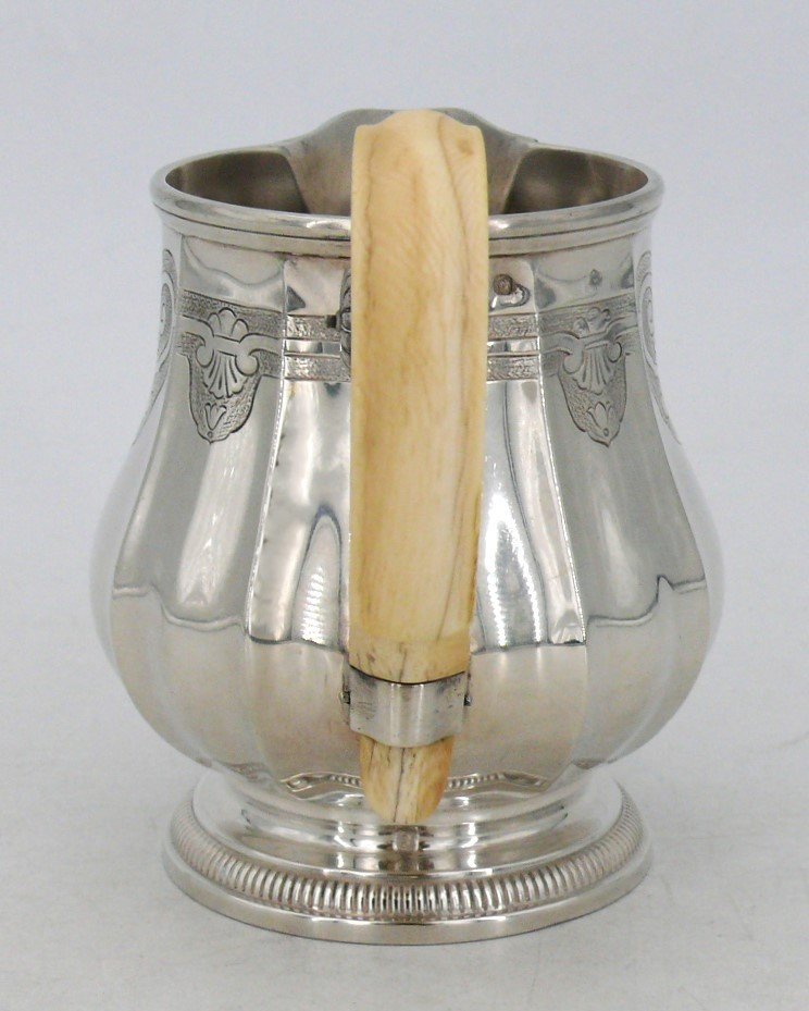 Hénin, Beautiful Milk Pot/jug, Sterling Silver Minerva, Regency Style, Excellent Condition.-photo-2