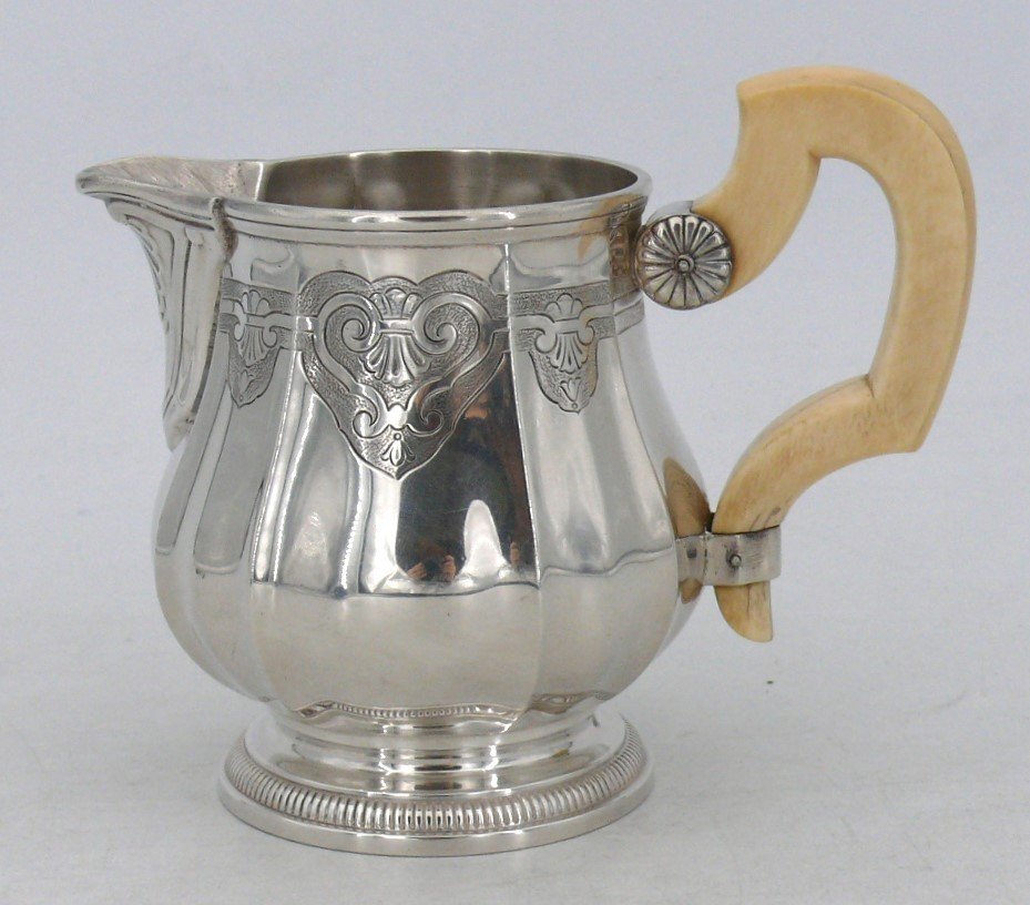 Hénin, Beautiful Milk Pot/jug, Sterling Silver Minerva, Regency Style, Excellent Condition.