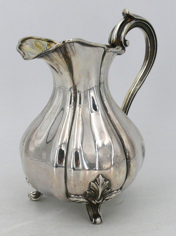 André Aucoc, Milk Jug/jug, Sterling Silver Minerva, Excellent Condition.-photo-1