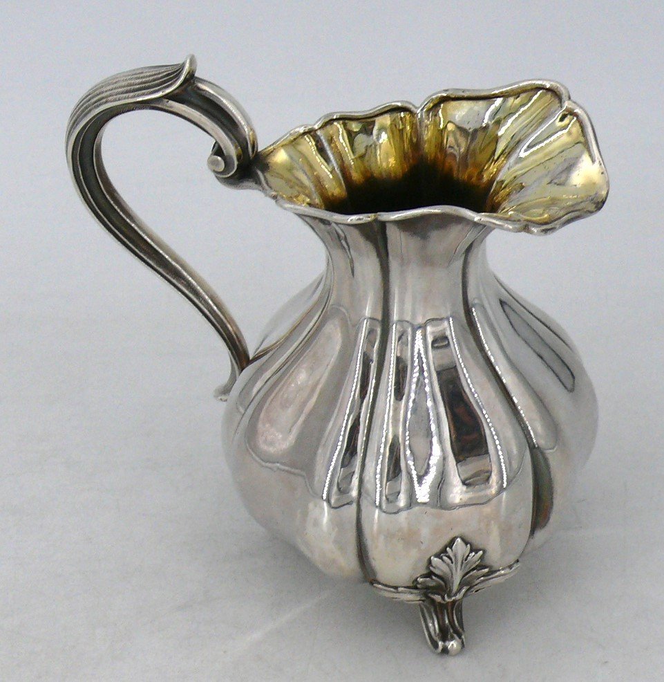 André Aucoc, Milk Jug/jug, Sterling Silver Minerva, Excellent Condition.-photo-2