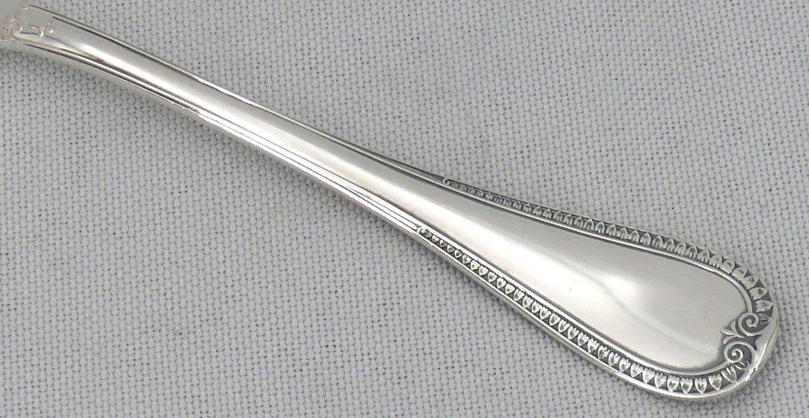 Christofle Malmaison Model, 10 Oyster Forks In Silver Metal, Excellent Condition.-photo-3
